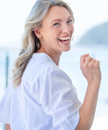 Woman with INTELLIDENT PRO supplement